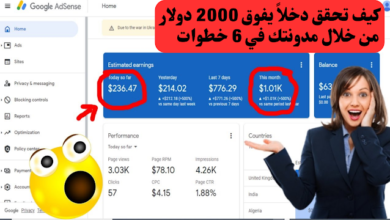 كيف تحقق دخلاً يفوق 2000 دولار من خلال مدونتك في 6 خطوات