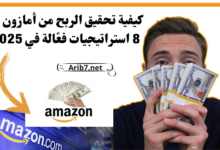 كيفية تحقيق الربح من أمازون: 8 استراتيجيات فعّالة في 2025